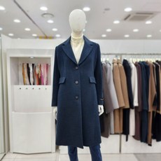 조이너스 여성 코트 23신상 겨울 앙고라 롱 모직 고급 브랜드DW1WCH0220