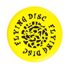 아이워너 소프트 플라잉 디스크, Yellow, 1개