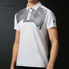 데상트골프 20SS SOOTHING 패턴 쿨런트 UV 폴로티 W