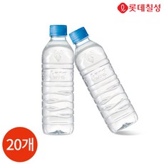 롯데 아이시스 무라벨 업소용 500ml x 20PET, 단품