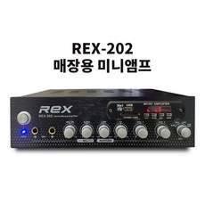 REX-200 미니앰프 USB SD AUX 까페 매장, REX-202