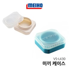 메이호 VS-L430 리퀴드팩 미끼케이스 웜케이스 미끼통, 블루