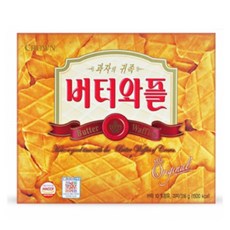 크라운제과 버터와플, 632g, 24개