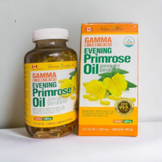 감마리놀 렌산 달맞이꽃종자유 99.9% CANADA EVENING PRIMROSE OIL 300캡슐, 1개