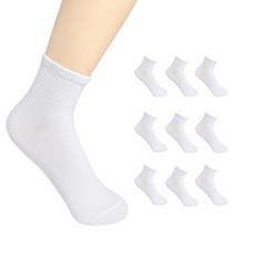 백삭스 무지 단목 양말