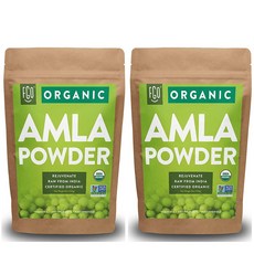 암라 가루 파우더 2팩세트 Amla Powder By FGO NON GMO, 226g, 2개