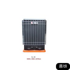 브랜드 연탄난로 2구 6탄 SL-26 3구 계절가전 중대형, 상세페이지참조()