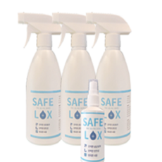 세이프록스 당일발송 바이러스 테스트 보유 뿌리는 소독제 기획전 무향무색, 3개 (100ml 추가증정), 500ml