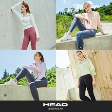 헤드 언더웨어 [헤드언더웨어] NEW 여성 프리 무빙 레깅스 4종 패키지