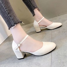 윈디 힐구두 통굽 슈즈 데일리 에나멜힐 라운드 새틴힐 구두 킬힐 큐빅힐 귀여운 오플힐