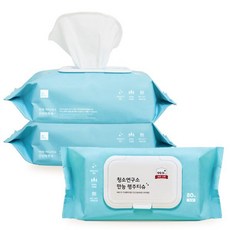 청소연구소 만능 행주티슈. 80개입. .