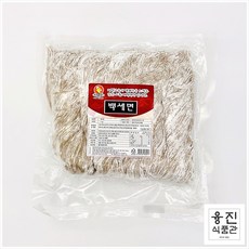 융진 백세면 생메밀면 1kg / 메밀사리 모밀사리 냉모밀 업소용 청기와 참수레