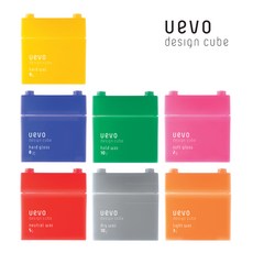 데미 우에보 디자인 큐브 왁스 80g 다양한 스타일링 헤어왁스 UEVO WAX