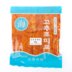 고추조미포 500g 명태 조미포 어포 안주, 1개
