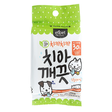 에티펫 치아깨끗 반려동물용 물티슈, 30매, 12개