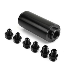 RTP-100 미크론 요소 인라인 연료 필터 고유량 터보 AN6 AN10 피팅 터 포함 FRG019 50mm 품, 1개