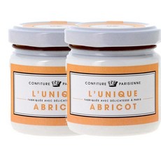 프랑스 꽁피튀르 파리지엥 Confiture Parisienne abricot jam 유니크 살구잼 100g, 2개