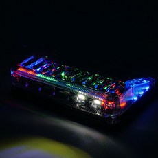 삼항LED 자석고정 태양열 LED경광등 고급형 터치스위치 / 자동차량 오토바이크 자전거 공사장, 1개, 본상품선택