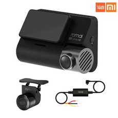 샤오미유핀 70MAI 4K 스마트 차량용 블랙박스 A800 주차케이블/후방 차내카메라/후방 차외카메라 가능, 4k블랙박스+차외용 후방카메라+주차감지케이블