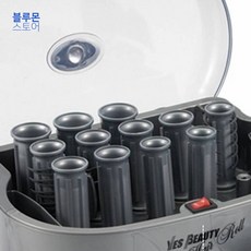 블루몬 헤어롤구르프 헤어롤 셋팅롤 구르프 셋팅기 앞머리 볼륨 집게 15개 앞머리헤어롤 헤어롤셋팅기