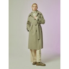 씨씨콜렉트 벨티드 핸드메이드 롱코트 (C234MSG534)