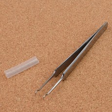 블랙헤드 피지 압출 제거 핀셋 집게, 기본
