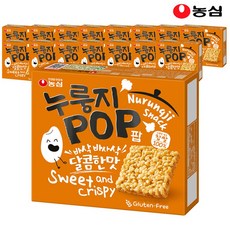 농심 누룽지팝 4p, 16개, 142g