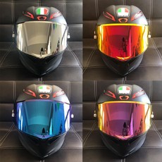 해외직구 AGV Pista GP RR corsa R GPR 70 주년 기념 8 색 오토바이 헬멧 썬 바이저, 공간