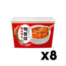 리치 떡국떡떡볶이 즉석조리 간식 223g x 8개