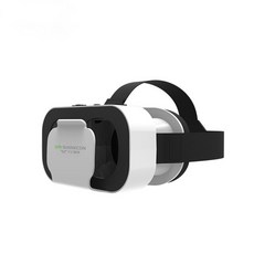 vr기계 vr안경 vr 샤인콘 box 5 mini vr 안경 3d 안경 가상 현실, VR 화이트 컨트롤러, 1개