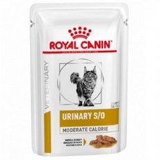 로얄캐닌 CAT URINARY 모더레이트 파우치85g+12 고양이 사료