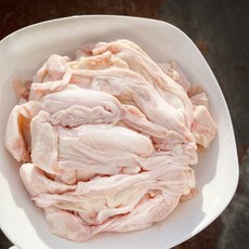 [모던푸드] 국내산 냉동 생 닭껍질 닭스킨 1kg 2개 닭 껍데기