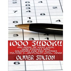 1000 Sudoku: Big Book of 1000 Logic Grid Puzzles with Solutions for Pro Players (Volume #3 - Diffic... Paperback, Giulio Rocchi, English, 9781801128285