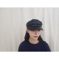 남자가죽마도로스모자