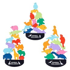 크앤비 동물 젠가 블록 쌓기 밸런스 균형맞추기 보드게임,