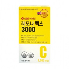 비타민C 3000 레모나산 속편한비타민C 3000mg 20포, 60g, 1개