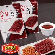 프리미엄 쇠고기 머거본 슬림 육포 800g (20gx40봉), 1개