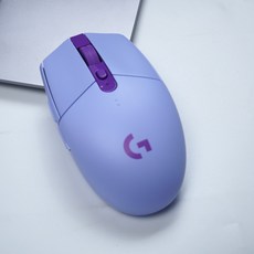 로지텍 무선마우스, Purple, G304