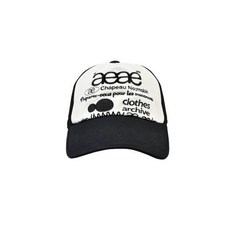 AEAE WEB LOGO TWO TONE BALL CAP - [BLACK/WHITE] 1021894