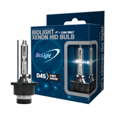 차량용 HID 헤드램프 D4S 6000K (1 Set), 2개입, 백색 빛