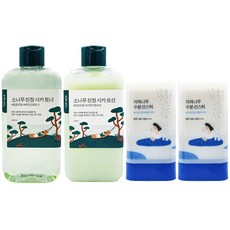 라운드랩 포 맨 소나무 진정 시카 토너200ml+로션200ml+자작나무 수분 선스틱19g x2개, 1개
