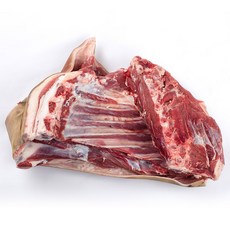 청원염소농장 국내산 흑염소고기 염소고기 지육 2kg (고기+뼈+껍데기), 1개, 앞다리2kg