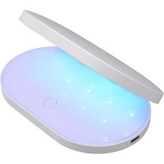 ohora 공식 Pro Portable Gellamp오호라 젤 네일 LED 라이트 경화 고속경화 네일스티커 네일팁 젤네일스티커 하얀색, 1개