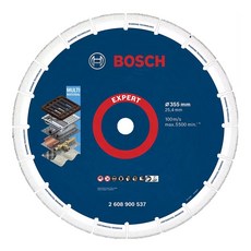 보쉬 EXPERT 다이아몬드 메탈 휠 대형사이즈 컷팅 디스크 4인치 7인치 14인치 1PCS 그라인더날, 355mm 14인치 (2608900537), 1개