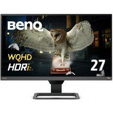 BenQ 27인치 WQHD고화질 및 고음질 모니터 EW2780Q(27인치/WQHD/IPS/HDRi/sRGB99%커버/treVolo고품질 스, 1