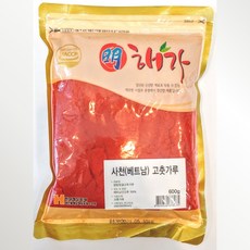 해가 HACCP 참빛 청결 베트남 불 고춧가루 완전 매운맛, 1봉, 600g