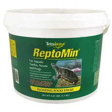테트라 렙토민 거북이 자라 사료 대용량 3.1kg (29258) / Tetra ReptoMin Floating Food Sticks 6.83LB
