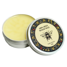 [사포증정/100g] 국내제작 친환경 비즈 원목 고체 우드오일 나무오일, 1개 - beeswax