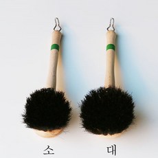[주방세척솔]마나 키친 팬 세척브러쉬 2가지중선택/설거지브러쉬, 중, 1개