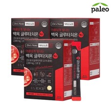 팔레오 닥터스노트 백옥 글루타치온 맥스(5g x 30포) 3박스, 150g